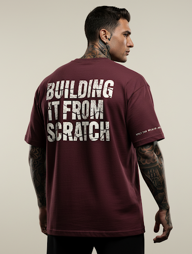 Building It From Scratch Oversized T-Shirt
