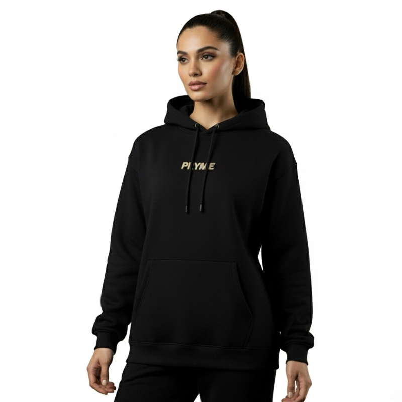 PRYME "Curling Over Cuddling” Oversized Hoodie for women