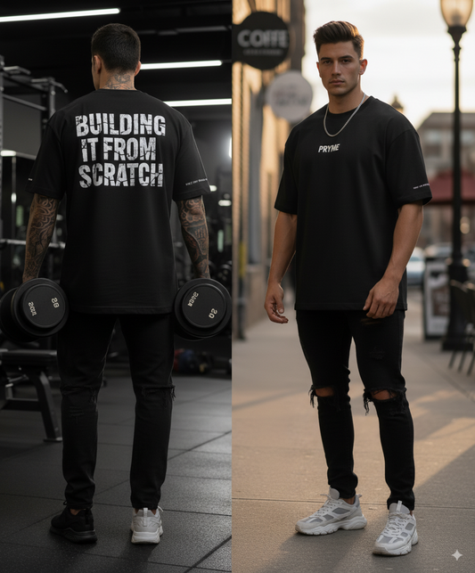 Building It From Scratch Oversized T-Shirt