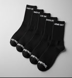 Pryme 'The Daily Grind' Socks (Pack of 5)