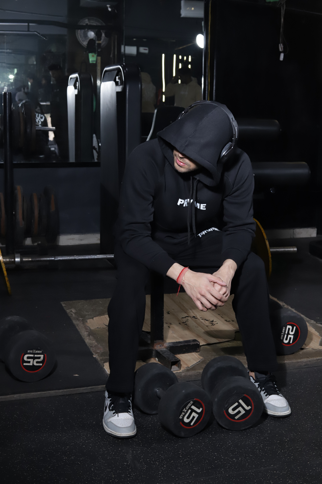 PRYME “Weight over Dates” Oversized Hoodie
