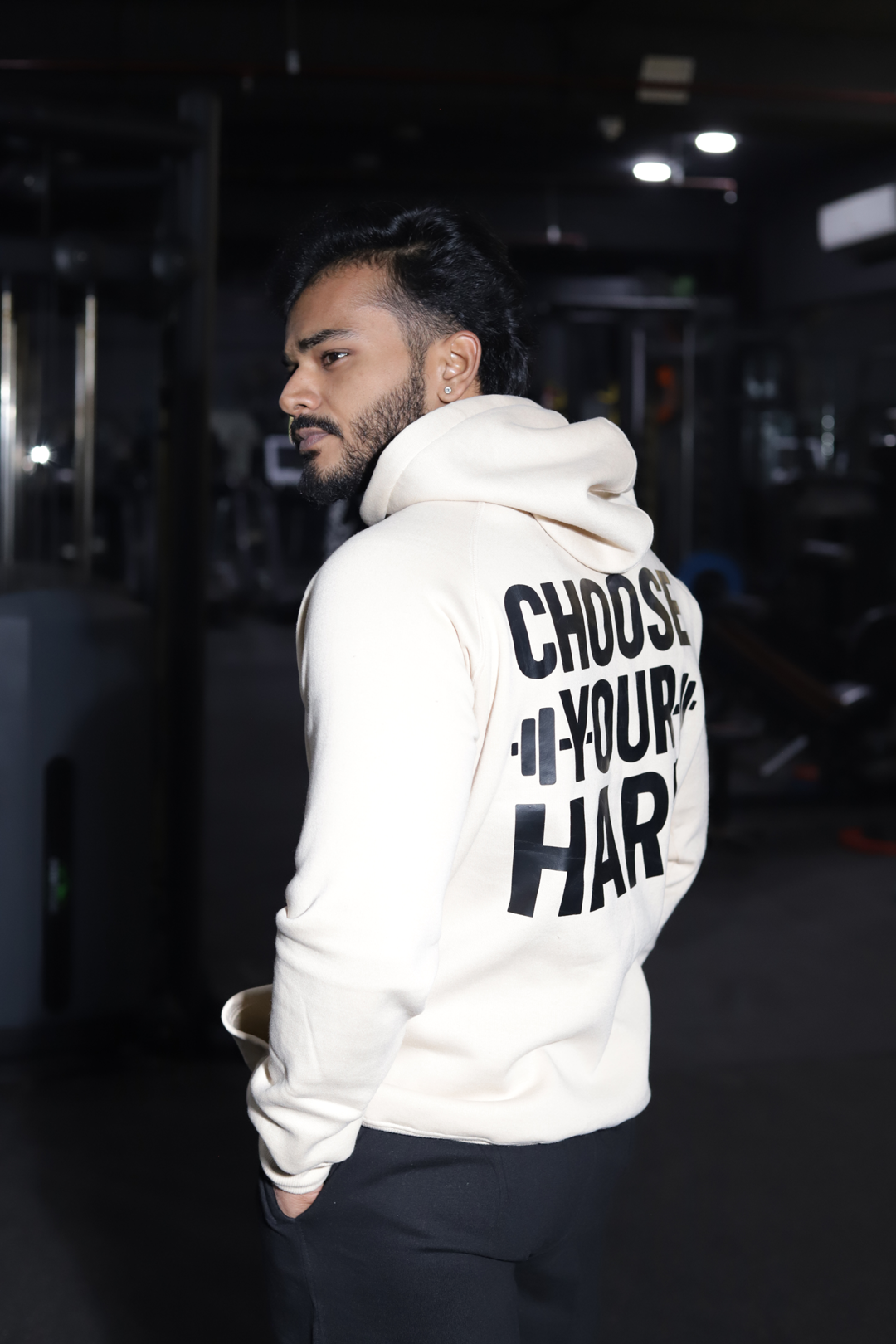 PRYME “Choose your Hard” Oversized Hoodie