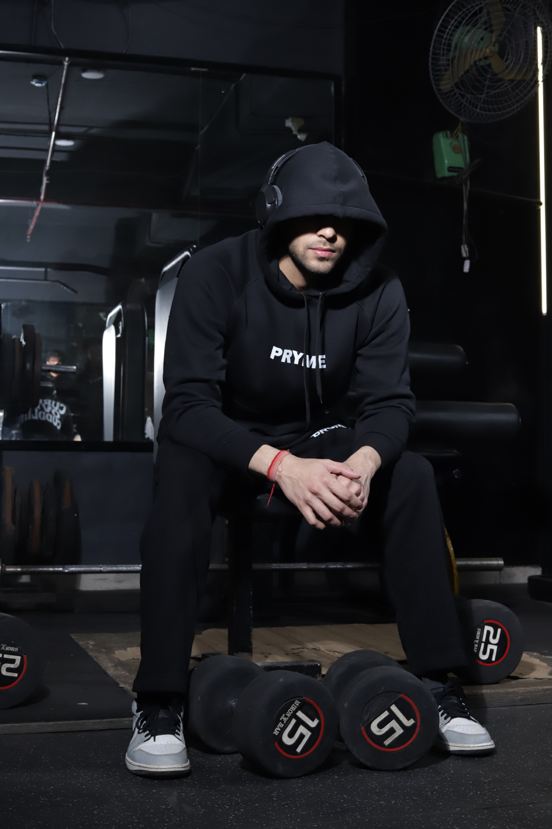 PRYME “Weight over Dates” Oversized Hoodie