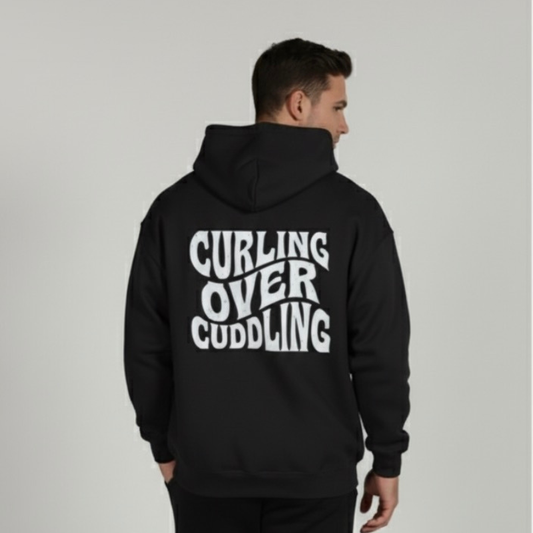 PRYME "Curling Over Cuddling” Oversized Hoodie