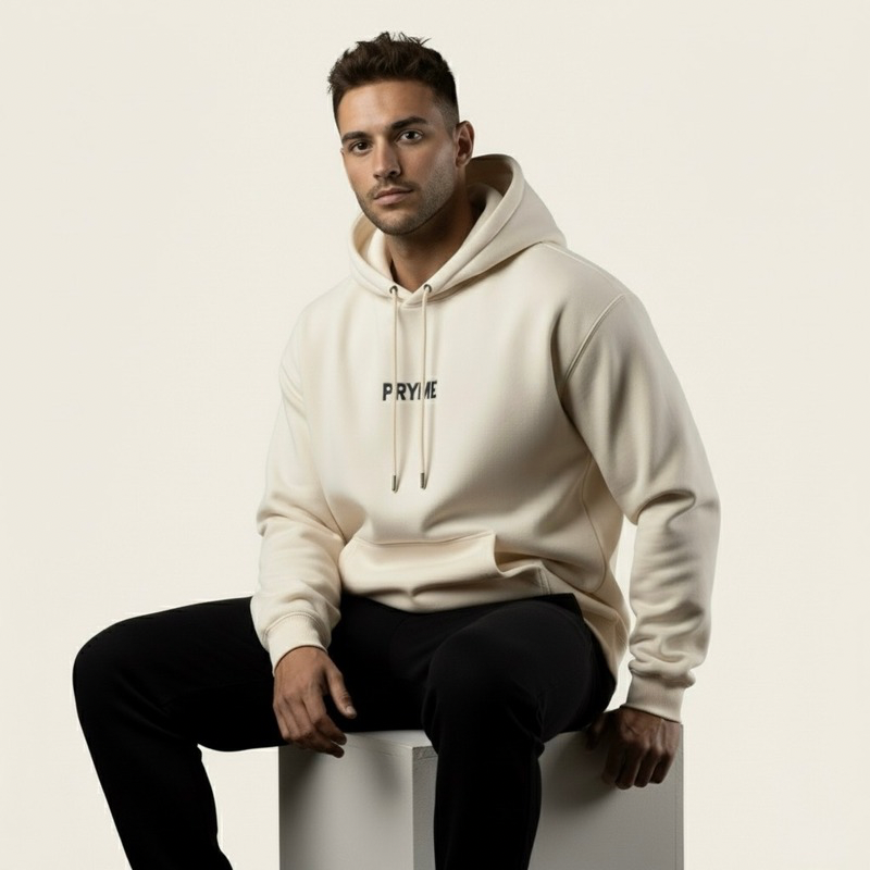 PRYME "Curling Over Cuddling” Oversized Hoodie