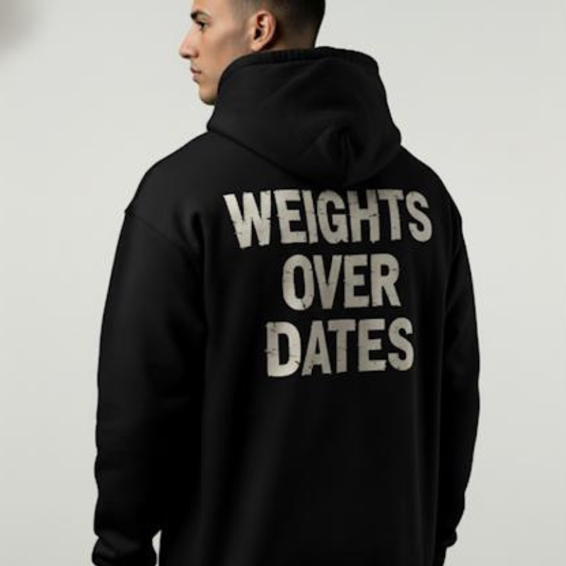 PRYME “Weight over Dates” Oversized Hoodie
