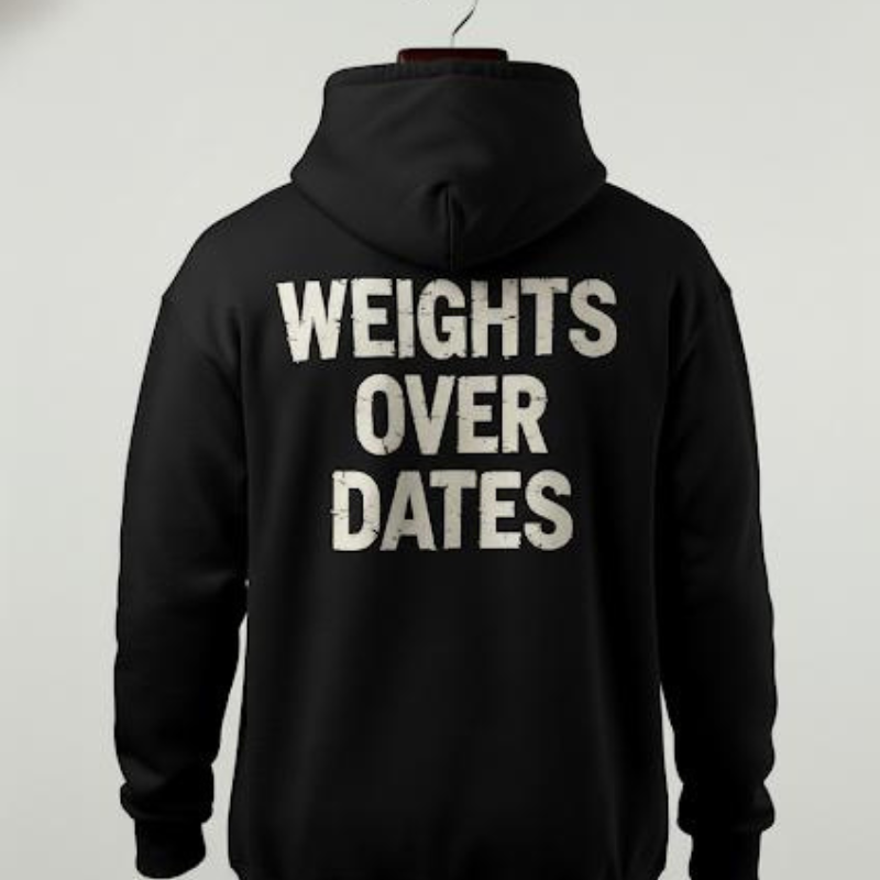 PRYME “Weight over Dates” Oversized Hoodie