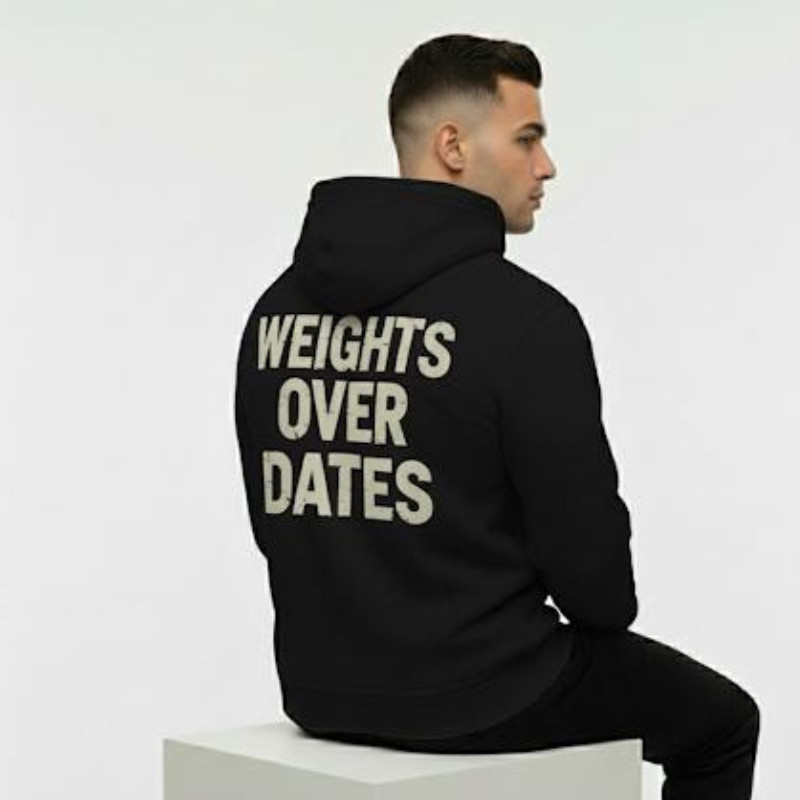 PRYME “Weight over Dates” Oversized Hoodie