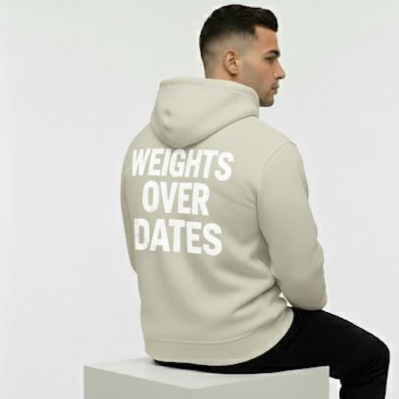 PRYME “Weight over Dates” Oversized Hoodie