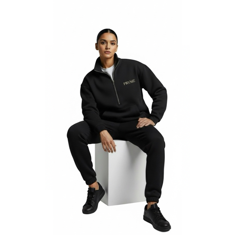 PRYME "Curling Over Cuddling” Oversized Hoodie for women