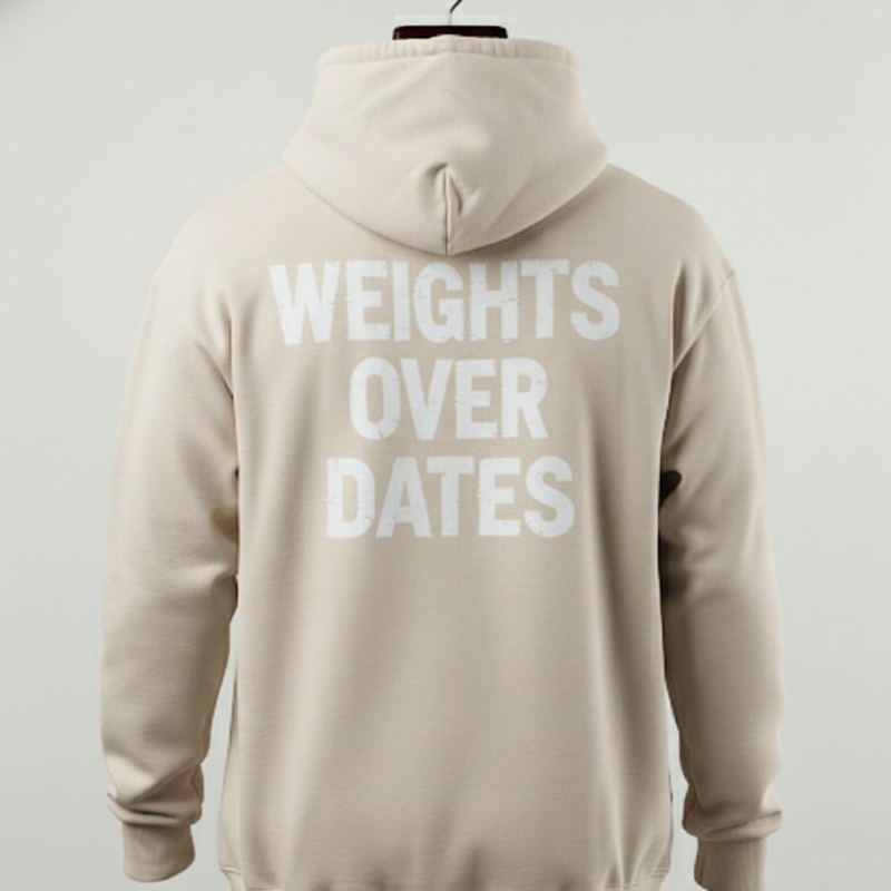 PRYME “Weight over Dates” Oversized Hoodie