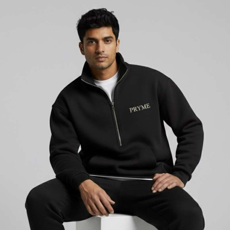 PRYME “Elevate” Quarter-Zip Sweatshirt